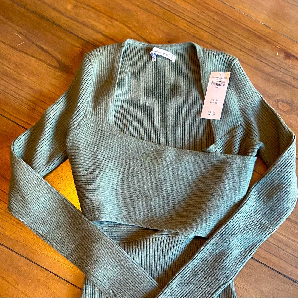 Abercrombie LuxeLoft Wrap Bodysuit- free shipping